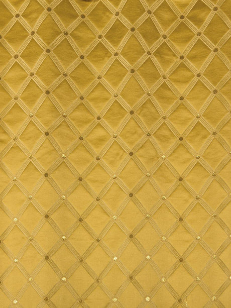Scalamandre Reale Diamond Gold Fabric