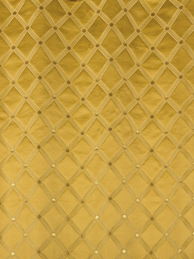 Scalamandre Reale Diamond Gold Fabric