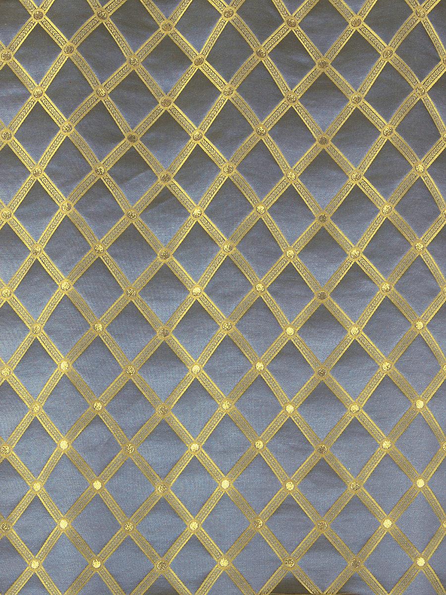 Scalamandre Reale Diamond Blue Jay Fabric