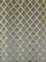 Scalamandre Reale Diamond Blue Jay Fabric