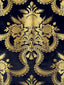 Scalamandre Reale Nastri Midnight Fabric