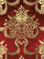 Scalamandre Reale Nastri Cherry Gold Fabric