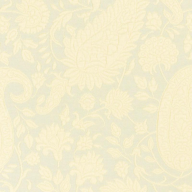 Schumacher Cachemire Cortona Aqua Fabric