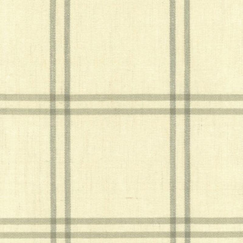 Schumacher Luberon Plaid Haze Fabric