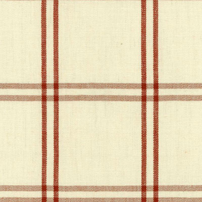 Schumacher Luberon Plaid Bittersweet Fabric