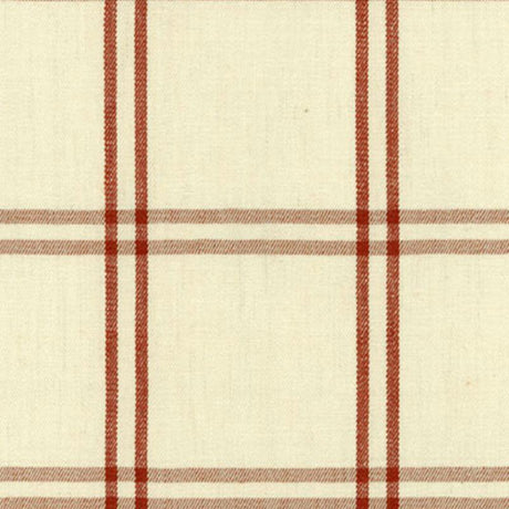 Schumacher Luberon Plaid Bittersweet Fabric