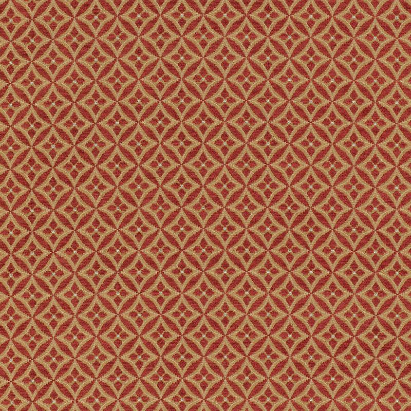 Schumacher Martine Weave Rosewood Fabric