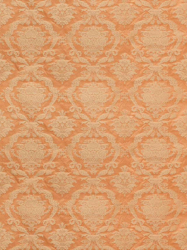 Scalamandre Petrarca Damasco Apricot Fabric