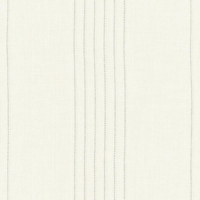 Schumacher Eleanor Sheer Stripe Cream Fabric