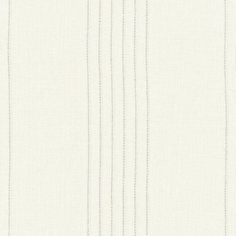 Schumacher Eleanor Sheer Stripe Cream Fabric