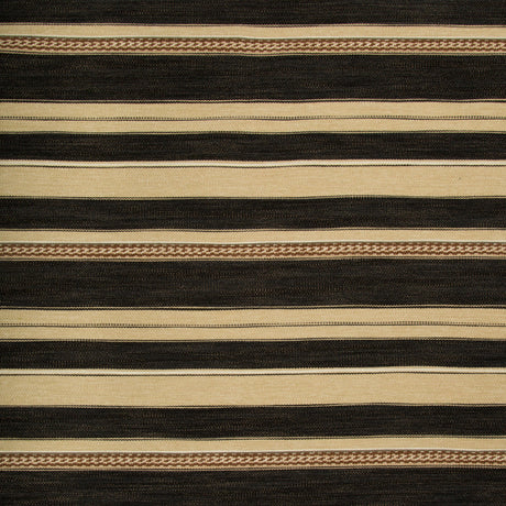 Lee Jofa ENTOTO STRIPE EBONY/COCOA Upholstery Fabric