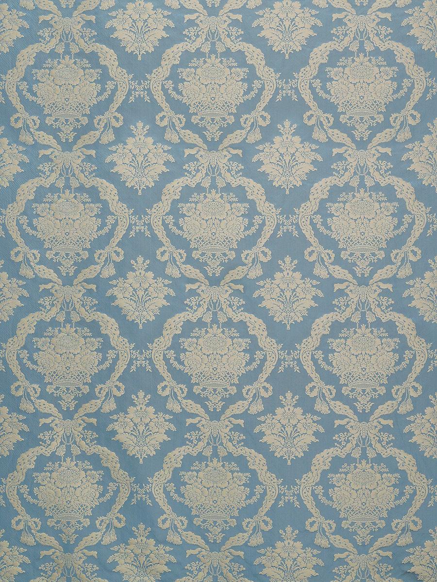 Scalamandre Petrarca Damasco Sky Fabric