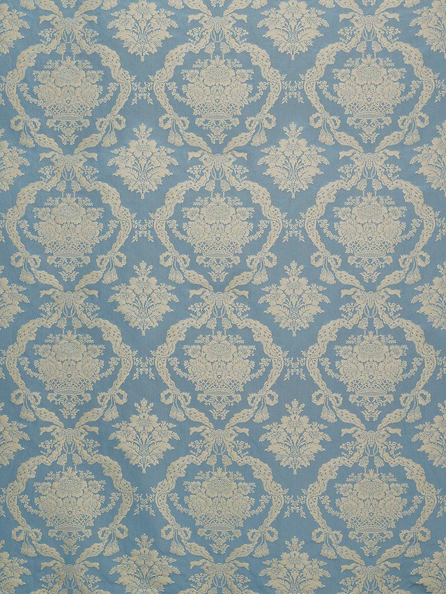 Scalamandre Petrarca Damasco Sky Fabric