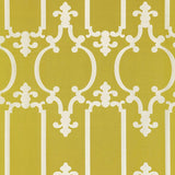 Schumacher Ornamental Silk Spring Fabric