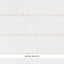 Schumacher Sophia Sheer Stripe Snow Fabric