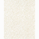 Schumacher Adia Sheer Embroidery Cream Fabric