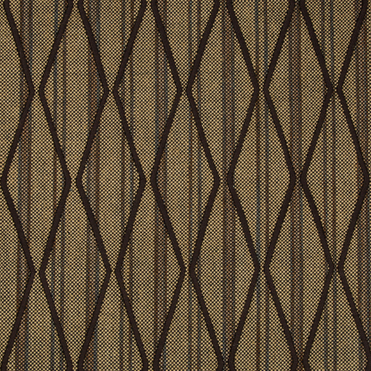 Lee Jofa OMO EMBROIDERY BEIGE/COCOA Fabric