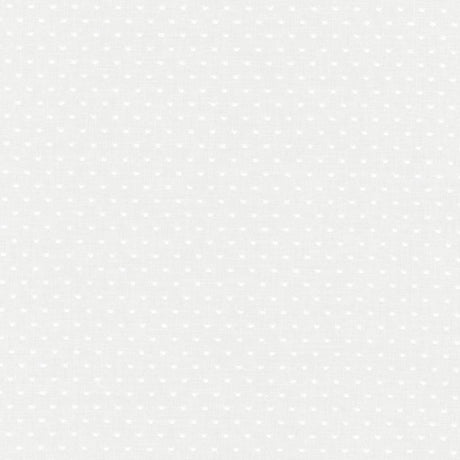 Schumacher Rosabel Dot Sheer White Fabric