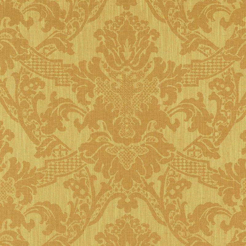 Schumacher Grove Park Damask Hickory Fabric