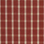 Schumacher Portsmith Check Berry Fabric