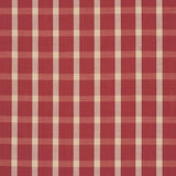 Schumacher Portsmith Check Berry Fabric