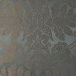 Schumacher Luciano Silk Damask Azurro Fabric