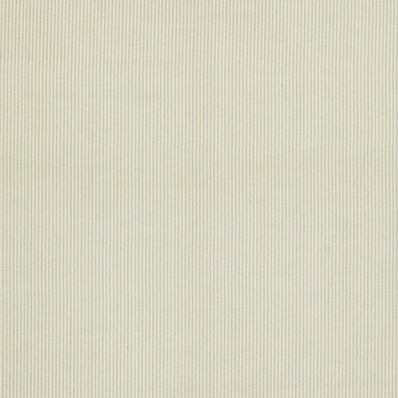Schumacher Charee Silk Stripe Light Blue & White Fabric