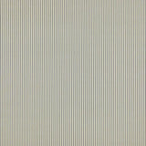 Schumacher Charee Silk Stripe Black & White Fabric