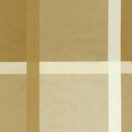 Schumacher Surat Silk Plaid Champagne Fabric