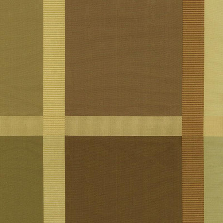 Schumacher Surat Silk Plaid Java Fabric