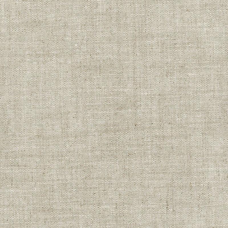 Schumacher Lismore Linen Plain Natural Fabric