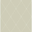 Cole & Son LARGE GEORGIAN ROPE TRELLIS OLIVE Wallpaper