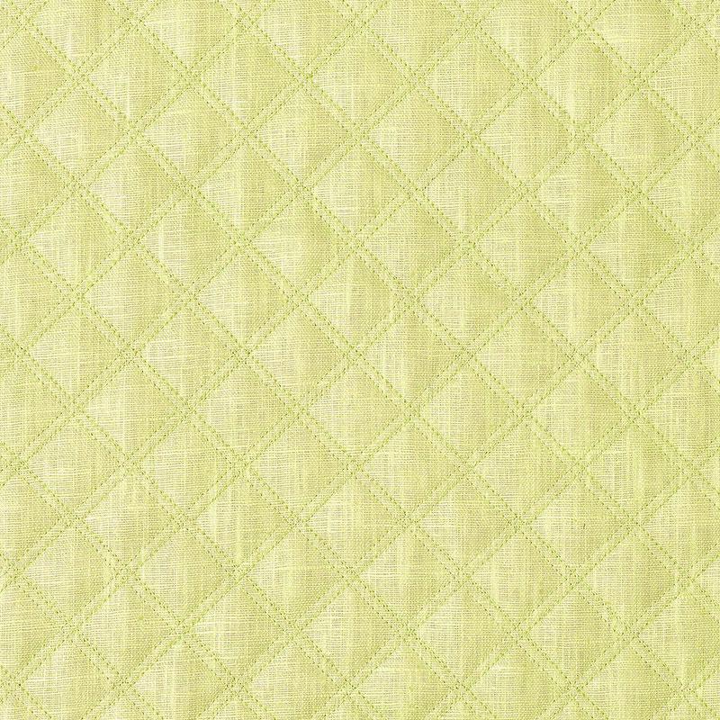 Schumacher Thayer Matelass Linen Pear Fabric