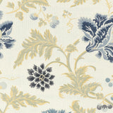 Schumacher Lampasso Flori Delft Fabric