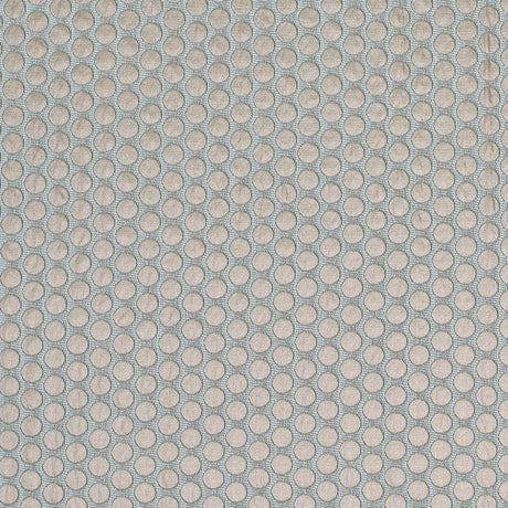 Schumacher Sprinkle Aqua Fabric