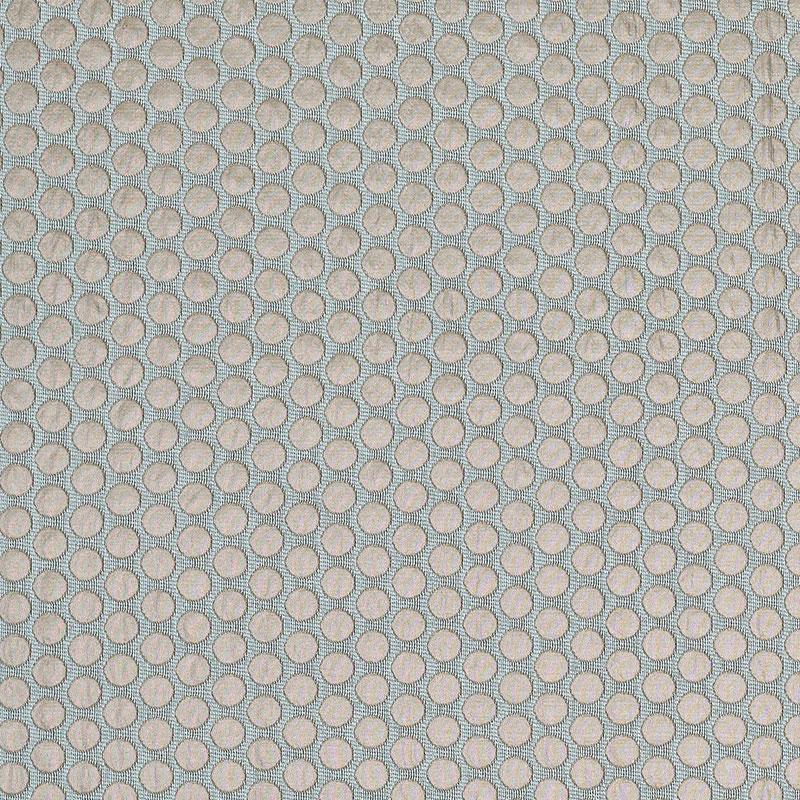 Schumacher Sprinkle Aqua Fabric