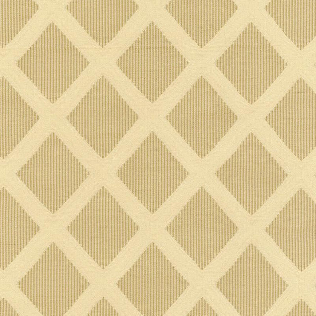 Schumacher Stafford Diamond Toffee Fabric