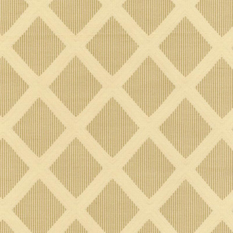 Schumacher Stafford Diamond Toffee Fabric