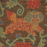 Schumacher Khotan Weave Sable Fabric