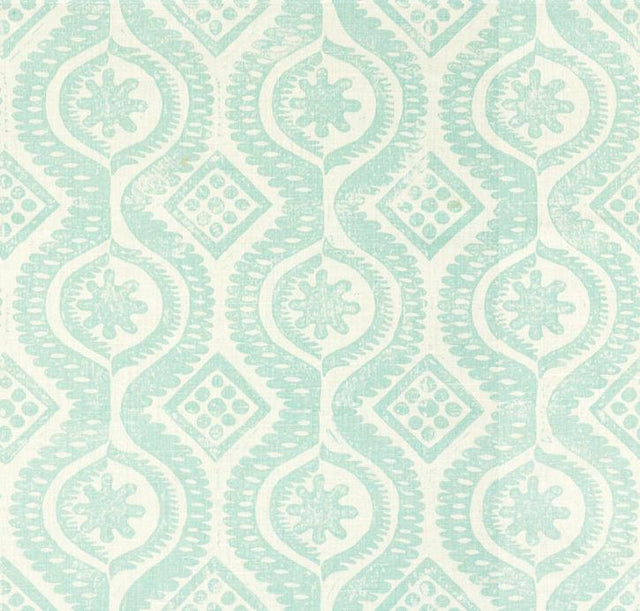 Lee Jofa DAMASK AQUA Fabric
