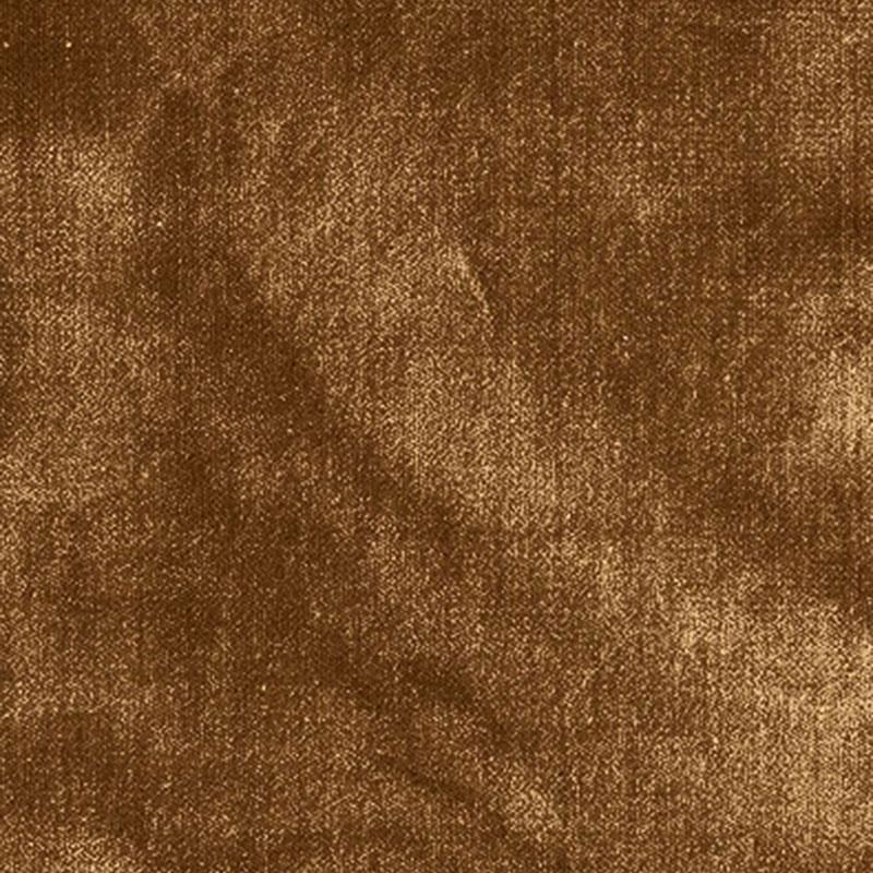 Schumacher Venetian Silk Velvet Umber Fabric