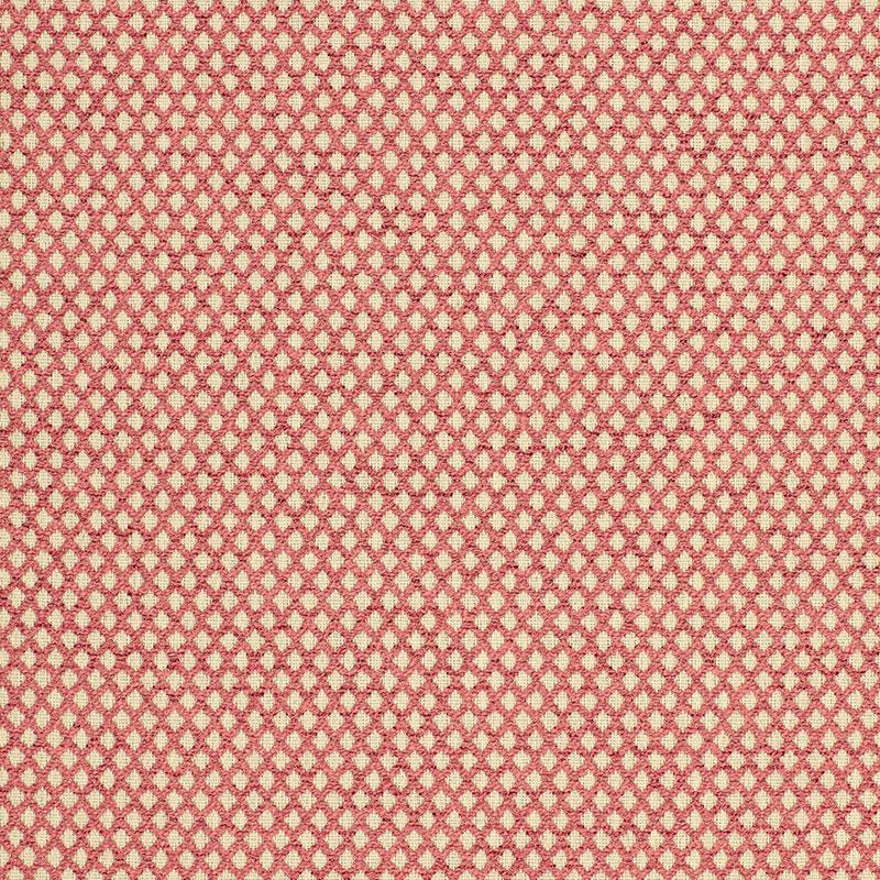 Schumacher Losange Boucl Cranberry Fabric