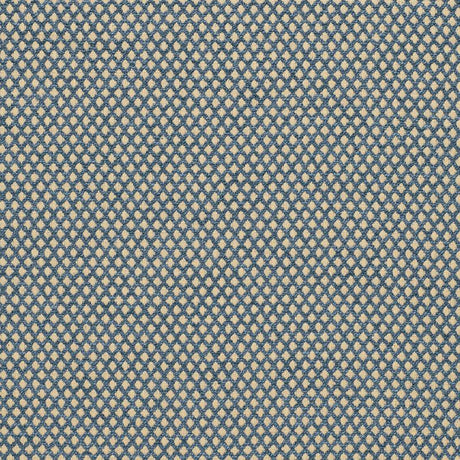 Schumacher Losange Boucl Prussian Fabric