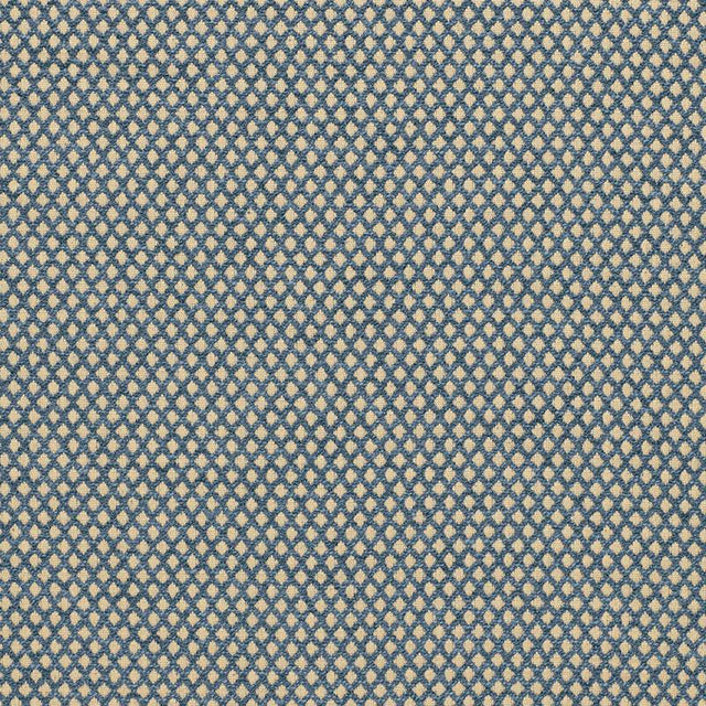 Schumacher Losange Boucl Prussian Fabric