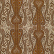 Schumacher Chavant Paisley Caramel Fabric