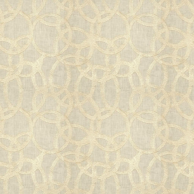 Kravet KEEP SHINING WHITE GOLD Drapery Fabric