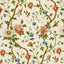 Schumacher Shangtu Floral Porcelain Fabric