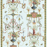 Schumacher Terracina Arabesque Celestial Fabric