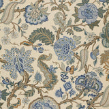 Schumacher Chalfont Porcelain Fabric