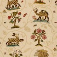 Schumacher La Menagerie Cream Fabric